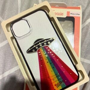 Sonix iPhone 14 Plus Case - Colorful UFO Design